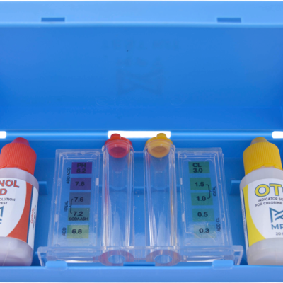 MPT pool test kit for chlorine and ph